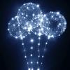 10 PACKS LED Bobo Balloons,Transparent LED Light Up Balloons,Helium Style Glow Bubble Balloons with String Lights for Party Birthday Wedding Festival Decorations (White) view 4