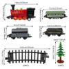 18PCS Train Cake Decorations and Toppers for Birthday Party Supplies - Railway Steam Theme Party Decorations With Track and Traffic view 2