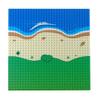 BAENRCY Classic Baseplate 10"x10"Building Block Base Plates Grassland Road BasePlaste for Building Brick Compatible with All Major Brands (4pcs Straight) view 2