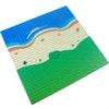 BAENRCY Classic Baseplate 10"x10"Building Block Base Plates Grassland Road BasePlaste for Building Brick Compatible with All Major Brands (4pcs Straight) view 4