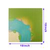 BAENRCY Classic Baseplate 10"x10"Building Block Base Plates Grassland Road BasePlaste for Building Brick Compatible with All Major Brands (Curved) view 2