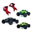 Alloy Front Rear Steering Hub Carriers Blocks Knuckle Arm Set for Arrma 3S BLX Typhon Vorteks Senton Granite Big Rock, Mega550 Typhon Senton Granite Upgrade Parts (Red) view 2