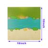 BAENRCY Classic Baseplate 10"x10"Building Block Base Plates Grassland Road BasePlaste for Building Brick Compatible with All Major Brands (Straight) view 2