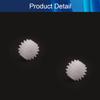 30Pcs Plastic Gears 16 Teeth Model 162A Reduction Gear Plastic Worm Gears for RC Car Robot Motor,Aicosineg view 4