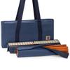 Yellow Mountain Imports American Mahjong Game Set, Sapphire with Blue Soft Case - All-in-One Racks with Pushers, Wright Patterson Scoring Coins, Dice, & Wind Indicator view 4