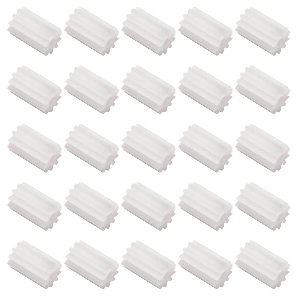 50Pcs Plastic Gears 10 Teeth Model 102A Reduction Gear Plastic Worm Gears for RC Car Robot Motor,Aicosineg