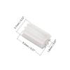 50Pcs Plastic Gears 10 Teeth Model 102A Reduction Gear Plastic Worm Gears for RC Car Robot Motor,Aicosineg view 3