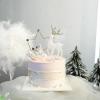 YADIRF Mini Crown Cake Topper Tiara Small Cupcakes Crown For Birthday Bridal Wedding Party Baby Shower (Silver) view 3
