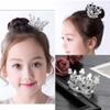 YADIRF Mini Crown Cake Topper Tiara Small Cupcakes Crown For Birthday Bridal Wedding Party Baby Shower (Silver) view 4