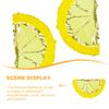 Zerodeko Lemon Pinata 11.8 Inch Fruit Shaped Candy Filled Pi Ata for Birthday Party Fiesta Cinco De Mayo Decoration view 4