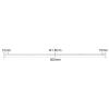 MECCANIXITY 10pcs M2x300mm Push Rod Connector Stainless Steel Rod Linkage, 10pcs M2 2.0xL19mm Lever Steering Linkage Tie Rod End Ball Head End for RC Helicopter view 2