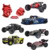 Alloy Gearbox Case Set Front/Rear for Arrma 6S Kraton Outcast Typhon Talion Infraction Fireteam Felony Mojave Upgrade Parts (Red) view 2