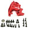 Alloy Gearbox Case Set Front/Rear for Arrma 6S Kraton Outcast Typhon Talion Infraction Fireteam Felony Mojave Upgrade Parts (Red) view 3
