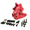 Alloy Gearbox Case Set Front/Rear for Arrma 6S Kraton Outcast Typhon Talion Infraction Fireteam Felony Mojave Upgrade Parts (Red) view 4