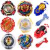 Bey Battling Top Burst Tops Toy Set Toy Gift for Children Boys Ages 6 8 10 12+ Combat Battling Game 6 Burst Spinning Tops 2 Two Way Launchers Grip Starter view 1