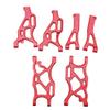 Alloy Front Upper Lower Suspension Arm and Rear Suspension Arm Set for Arrma Typhon 6S Felony Infraction Limitless Upgrade Part (Red) view 1