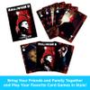 AQUARIUS Halloween 2 Playing Cards - Halloween 2 Themed Deck of Cards for Your Favorite Card Games - Officially Licensed Halloween Merchandise & Collectibles, Black, Red, 2.5 x 3.5 (52854) view 2