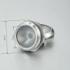 Metal Headlight Mount Without Led for 1/10 C1508 DIY Rc Crawler Car Model view 2