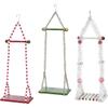 Mark Roberts Christmas 2022 Single Elf Swing, Assortment of 3, Medium 9X18 Inches - Whimsical Christmas Decor for Home Decoration view 1