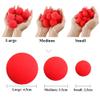 10PCS Red Sponge Balls Soft Magic Tool Sponge Balls,Lightweight Mini Sponge Balls Magic Street Classical Comedy Trick Props(4.5cm) view 2