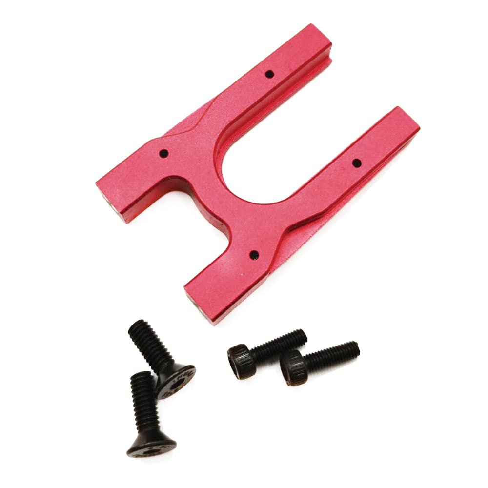 Alloy Center Diff Mount for Arrma Typhon 6S BLX Kraton 6S BLX Mojave 6S BLX Outcast 6S BLX Felony 6S BLX Talion 6S BLX Upgrade Parts (Red)