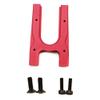 Alloy Center Diff Mount for Arrma Typhon 6S BLX Kraton 6S BLX Mojave 6S BLX Outcast 6S BLX Felony 6S BLX Talion 6S BLX Upgrade Parts (Red) view 3