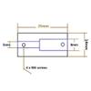 TEYWET Coupler D14L25 Blue Alloy Couple Shaft Pull for Boat Transmission for Stepper Motor Accessories Metal (Inner Diameter : 5x8mm) view 3