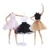 E-TING 3 Sets Ballerina Doll Clothes Chiffon Ballet Outfits Dance Dress Tutu Skirt with 3 Ballet Shoes for 11.5 Inch Dolls view 1