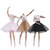 E-TING 3 Sets Ballerina Doll Clothes Chiffon Ballet Outfits Dance Dress Tutu Skirt with 3 Ballet Shoes for 11.5 Inch Dolls view 4
