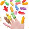 36Pcs Finger Slingshot Catapult Animal Toys,Flick Stretchable Rubber Flying Stretchy Cats Toy for Festivals,Party Favors,Flying Games,Thanksgiving,Christmas,Non Sticky view 2