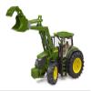 John Deere 7R 350 Tractor with Front Loader view 3