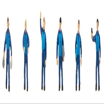 FALLER 155608 N Scale Hermes Couriers - pkg(6)