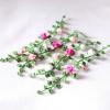 SXFSE Dollhouse Accessories, 1:12 Dollhouse Miniature Model Mini Garden Scene Fringe Flower Vine view 3