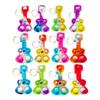 Roaqua Students Gifts Mini pop Bulk Guitar Fidget Keychain,for Boys and Girls Kids Birthday Party Favors Supplies and Classroom Prize (30 Packs) view 1