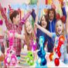 Roaqua Students Gifts Mini pop Bulk Guitar Fidget Keychain,for Boys and Girls Kids Birthday Party Favors Supplies and Classroom Prize (30 Packs) view 3