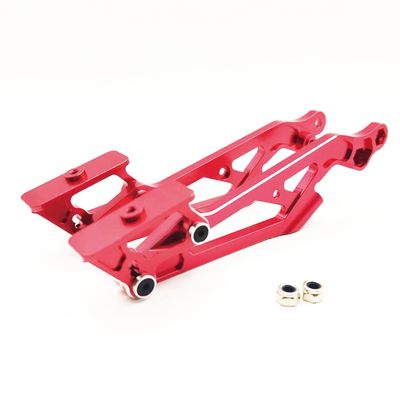 Alloy Rear Wing Mount Set for Arrma 6S BLX Kraton Outcast Typhon Talion Notorious Upgrade Parts Replacement for AR320347 (Red)