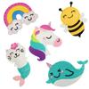 Cymbana Kids Sewing Kit Make Your Own Creative Felt Plush Animals Toy Craft Art Set for Beginners, Girls Gifts for Children 6+ view 1