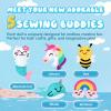 Cymbana Kids Sewing Kit Make Your Own Creative Felt Plush Animals Toy Craft Art Set for Beginners, Girls Gifts for Children 6+ view 2