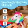 Cymbana Kids Sewing Kit Make Your Own Creative Felt Plush Animals Toy Craft Art Set for Beginners, Girls Gifts for Children 6+ view 3