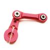 Alloy 25T Servo Arm and Servo Link for Arrma Kraton 6S BLX Typhon 6S BLX Mojave 6S BLX Felony 6S BLX Notorious 6S BLX Upgrade Parts (Red) view 3
