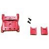 Alloy Center Differential Cover Mount for Arrma 6S Kraton Typhon Talion Notorious Outcast Mojave Infraction Felony, Limitless 1/7 Roller Upgrade Parts (Red) view 4