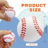 Urspasol 40 PCS Baseball Stress Balls for Kids 1.6 inch Baseball Party Favors Mini Sports Ball Small Foam Baseballs Squeeze Ball Stress Relief for School Carnival Reward view 3