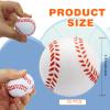 Urspasol 20 PCS Baseball Stress Balls for Kids 1.6 inch Baseball Party Favors Mini Sports Ball Small Foam Baseballs Squeeze Ball Stress Relief for School Carnival Reward view 3