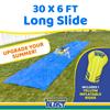BACKYARD BLAST - 30' x 6' Heavy Duty Waterslide with Sprinkler - Easy to Setup - Extra Thick to Prevent Rips & Tears view 3