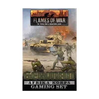 Battlefront Miniatures Flames of War WW2: German Afrika Korps Tin