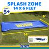 BACKYARD BLAST 14 x 6 Splash Zone, Water Slide Splash Pad Accessory view 2