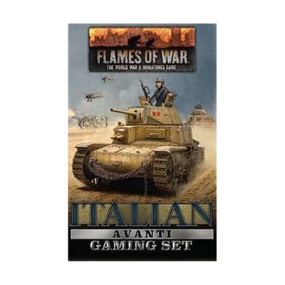 Battlefront Miniatures Flames of War WW2: Italian Avanti Tin