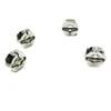 4X Wheel Hub 12mm Hex Adapter 5mm Thickness 5mm Hole for 1/10 RC Car Truck HPI HSP Redcat Tamiya Traxxas RC4WD D90 (Titanium) view 2