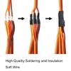 Servo Y Harness Splitter Cable 3 Pin Connector Wire Male to Female 4 Way Extension Lead Compatible with JR Futaba RC Car Airplanes (4PCS 1to3) view 3