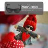 SEWACC 60pcs Doll Sunglasses Mini Sunglasses for Crafts Miniature Black s Doll Dress up Eyeglasses Mini Costume Accessories for House Decoration view 3
